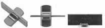 Front Sight Blank,
.063" thick silver blade,
steel base